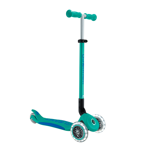 Globber Primo fold plus with LED wheels V2 scooter 4 colours - Image 4