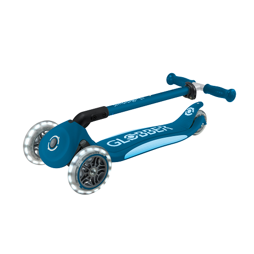 Globber Primo fold plus with LED wheels V2 scooter 4 colours - Image 6