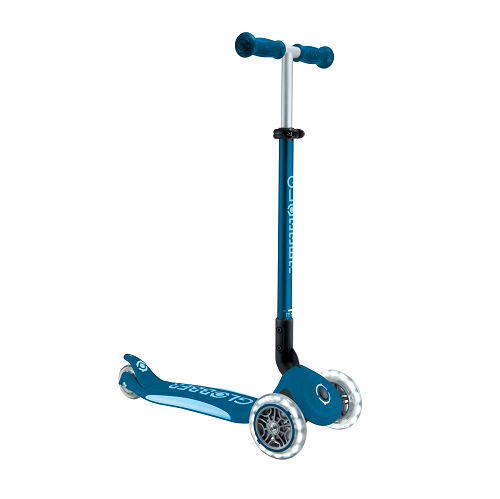 Globber Primo fold plus with LED wheels V2 scooter 4 colours