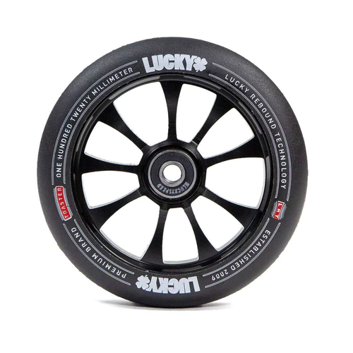 Lucky 120 black Toaster wheels (sold in pairs)