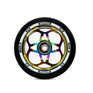 Lucky Quatro neo-black 110 mm pro-scooter wheels sets of 2 
