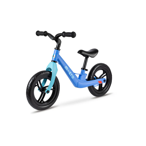 Micro balance bikes in 3 colours